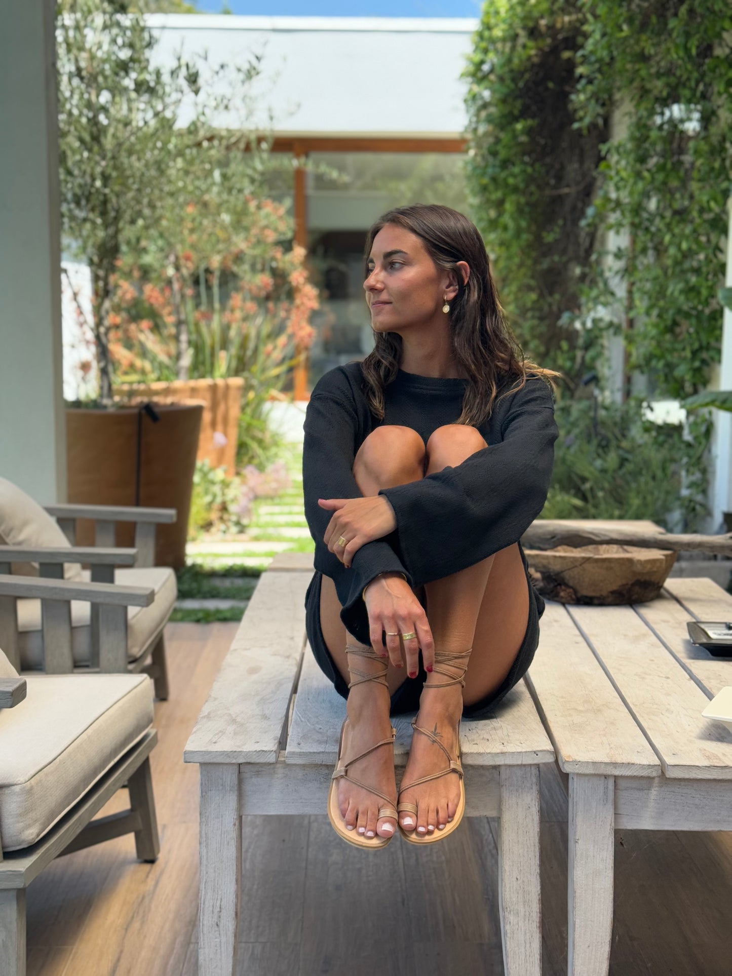 Milan Sandal - Camel