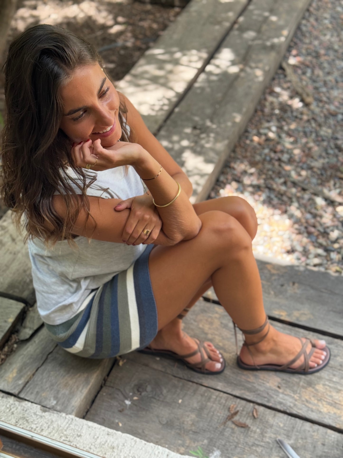 Menorca Sandal - Café