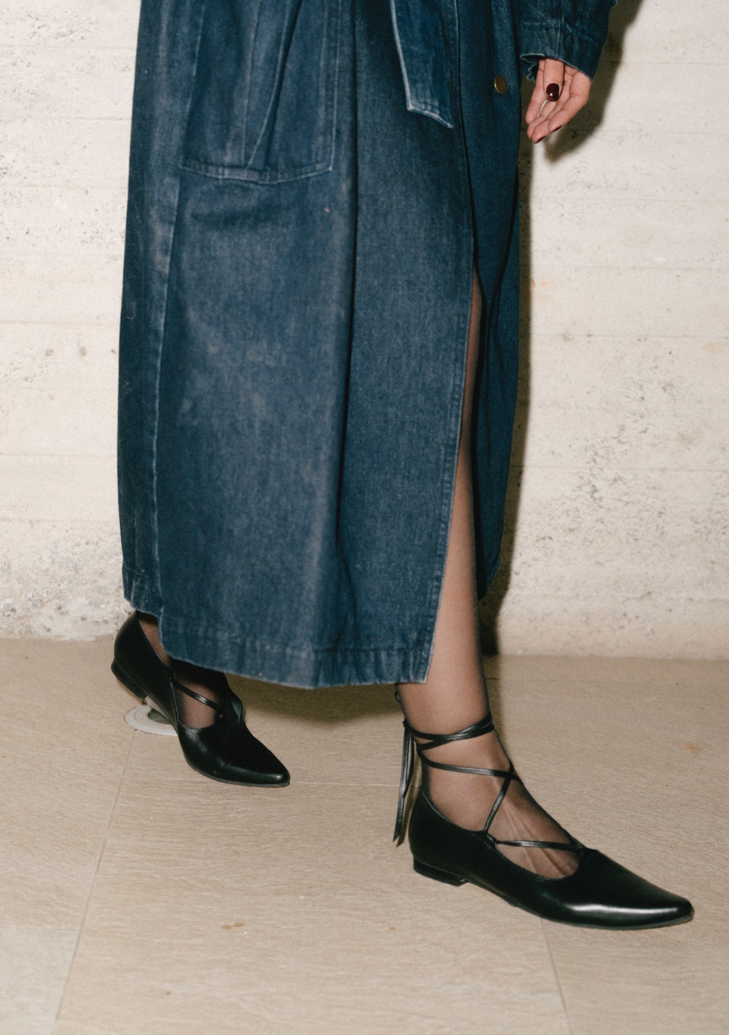 Ballerina Girona - Negro