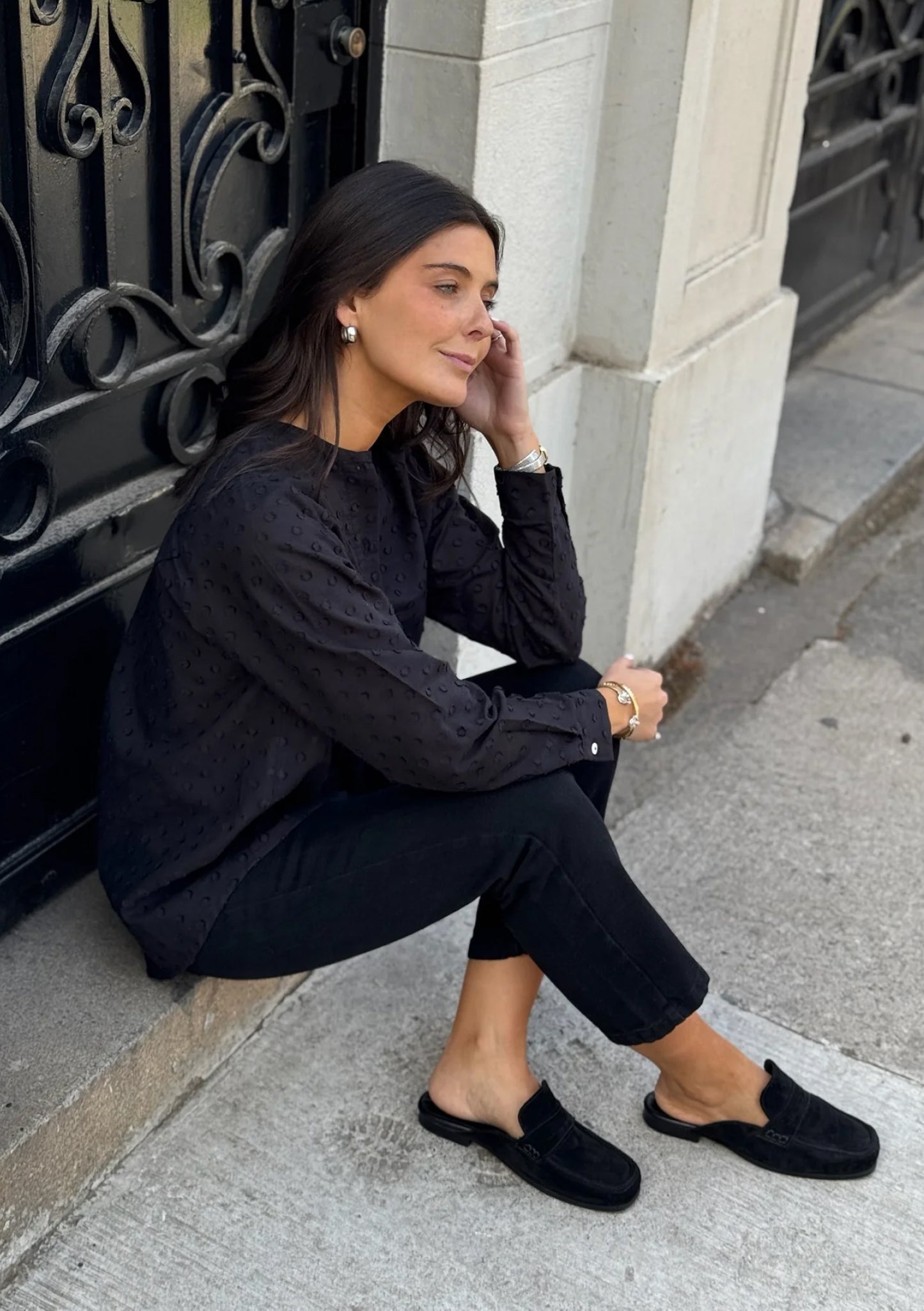 Babucha Capri - Negro