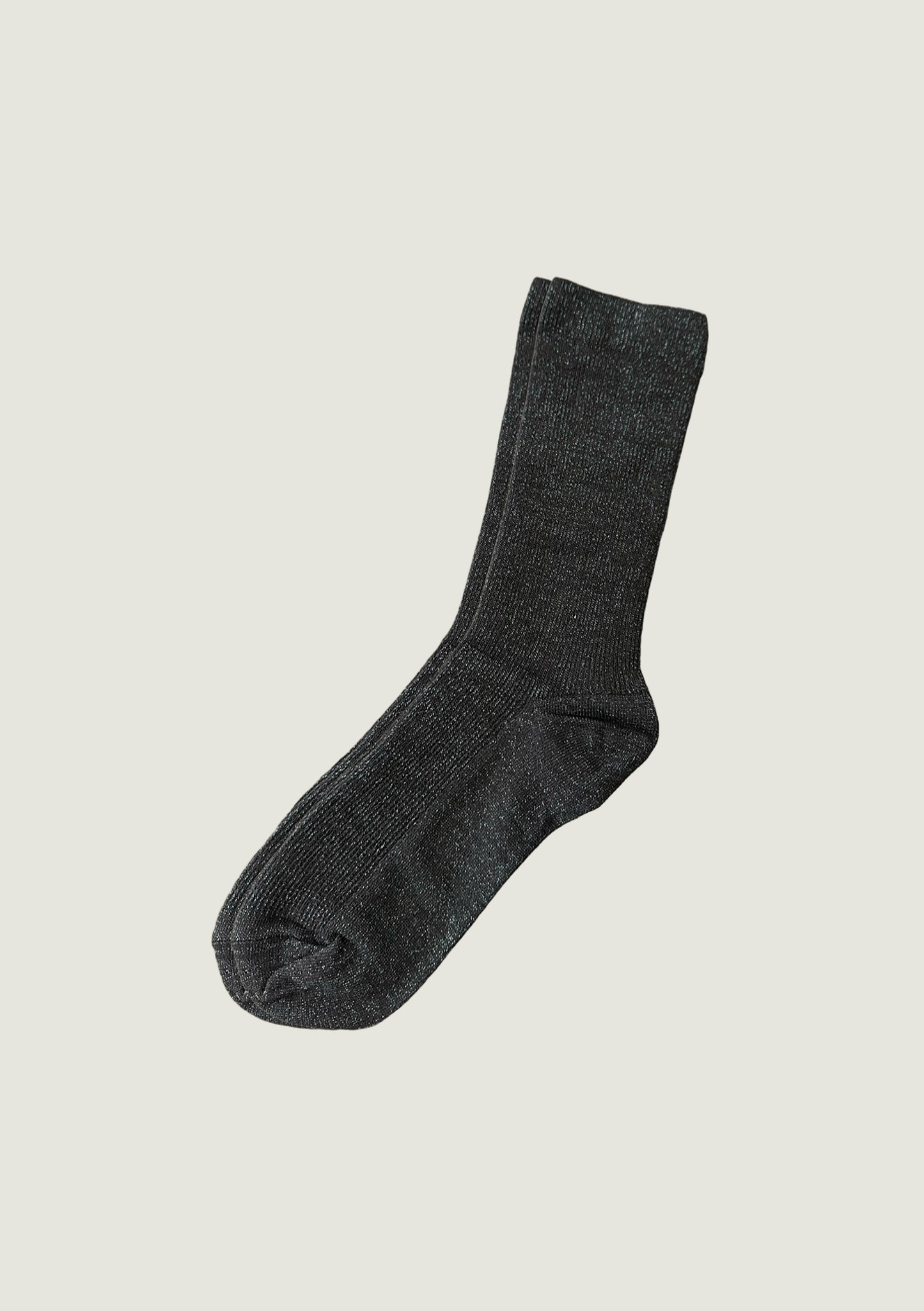 Shinny Socks Black