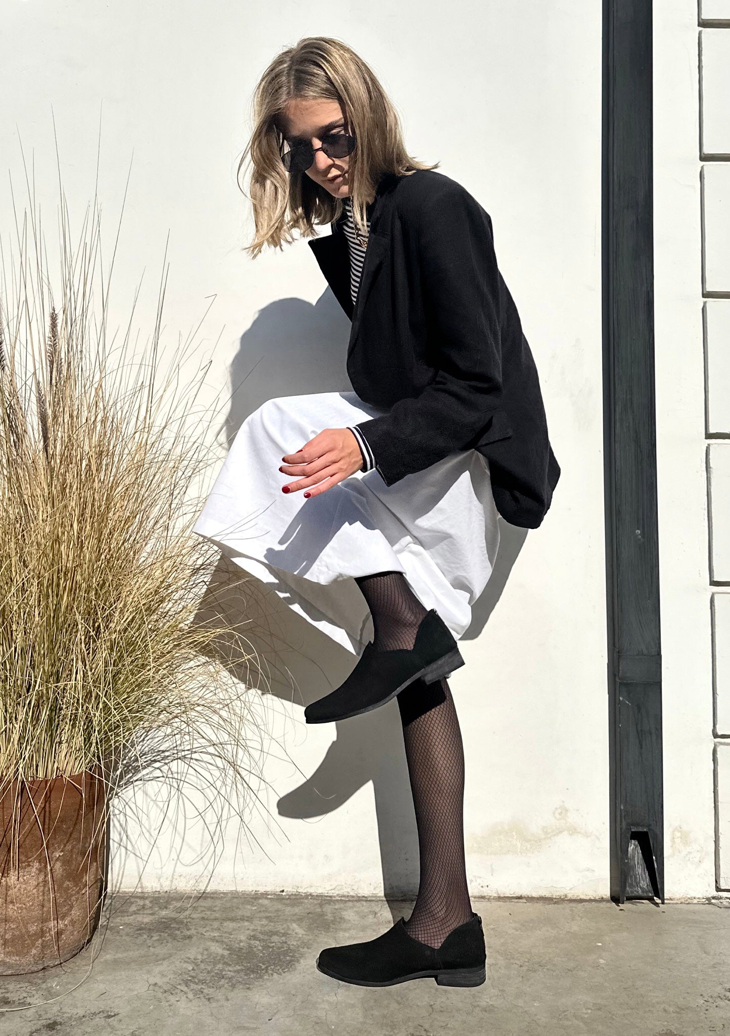 Botín Toscana - Negro Gamuza