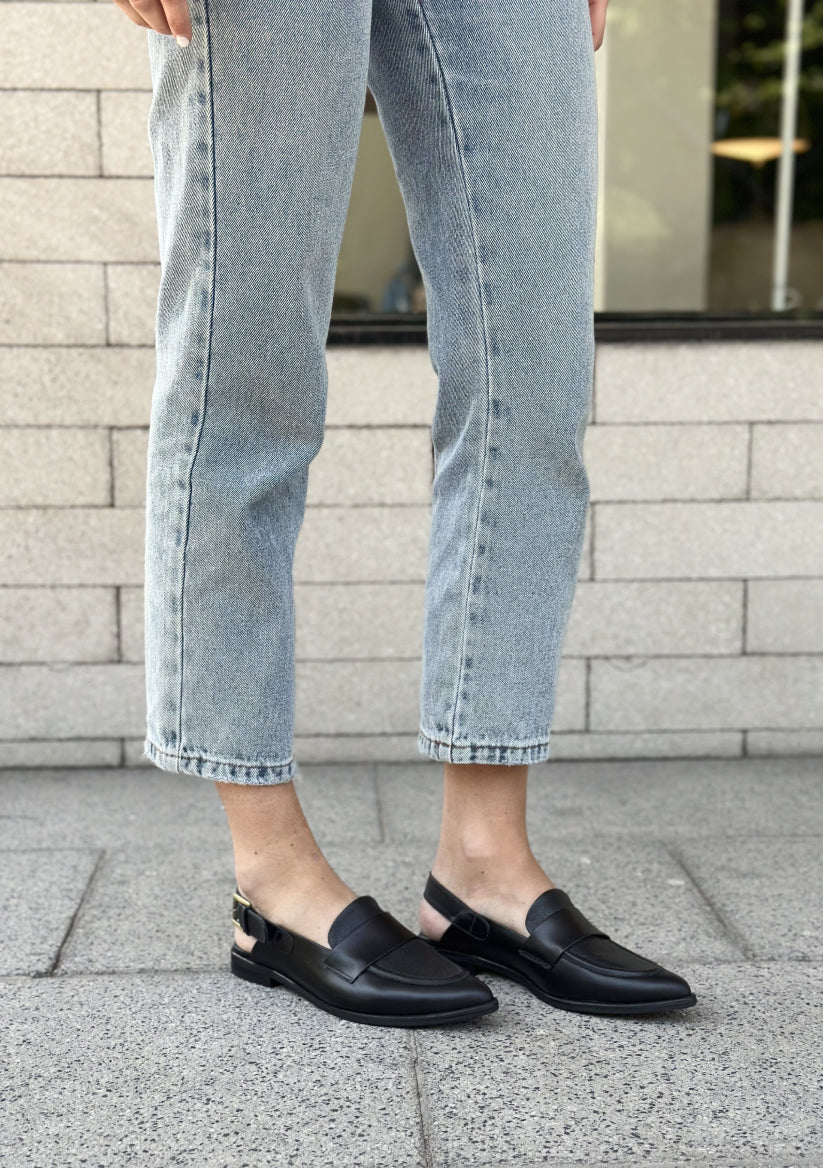 Babucha Creta - Negro