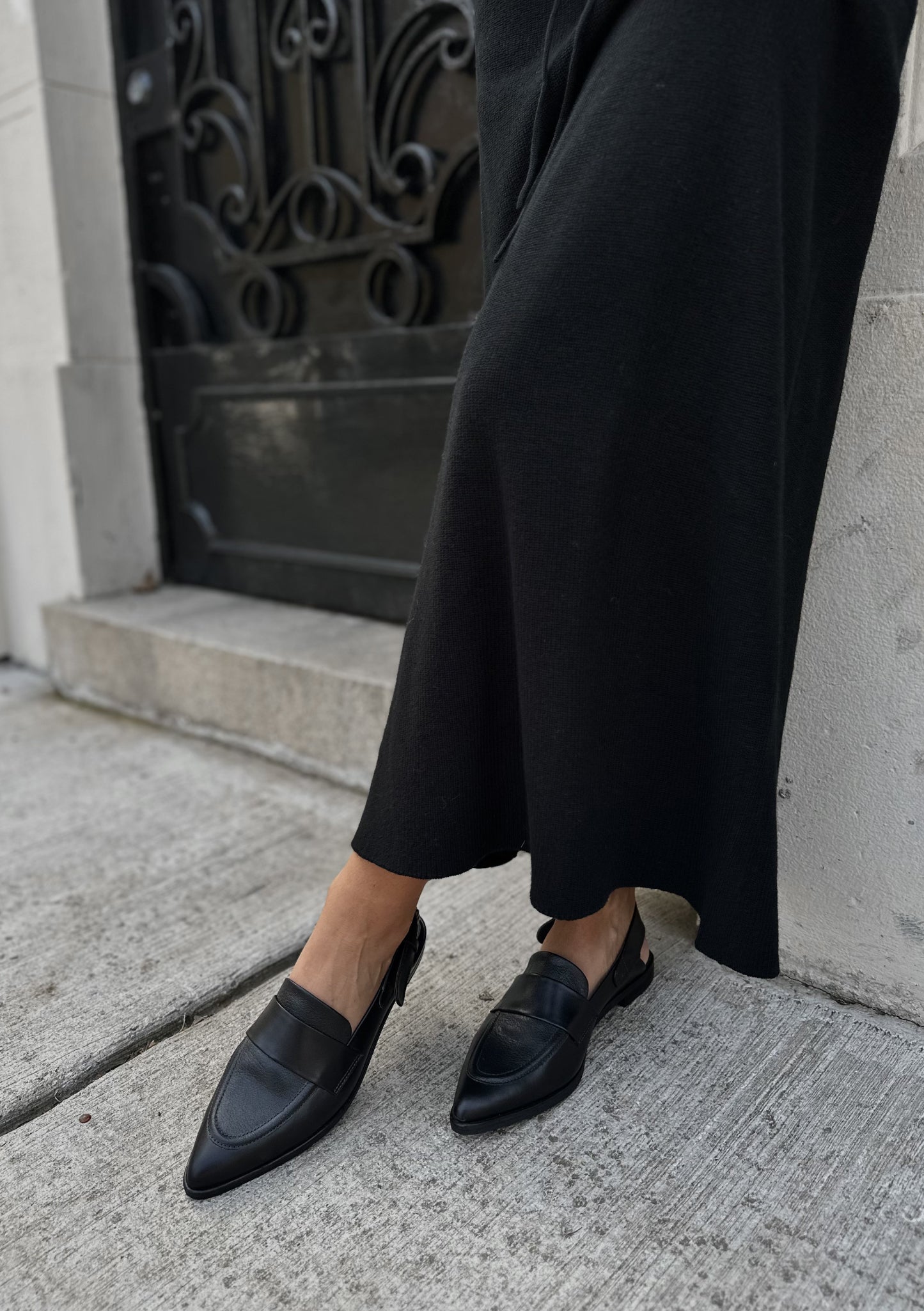 Babucha Creta - Negro