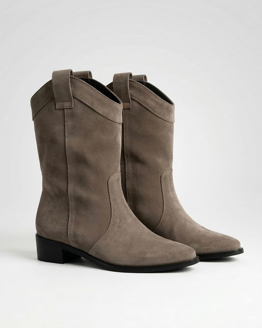 Bota Gardena - Taupe Gamuza