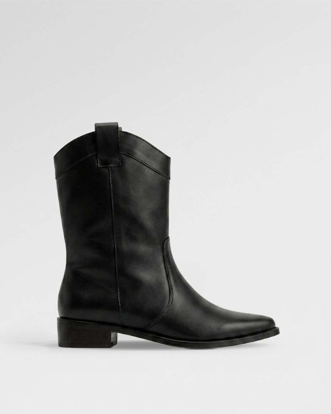 Bota Gardena - Negro Cuero