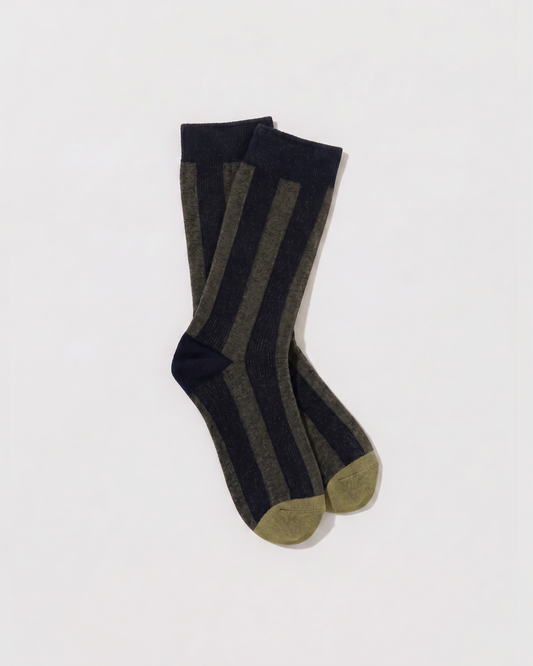 Striped Socks Black