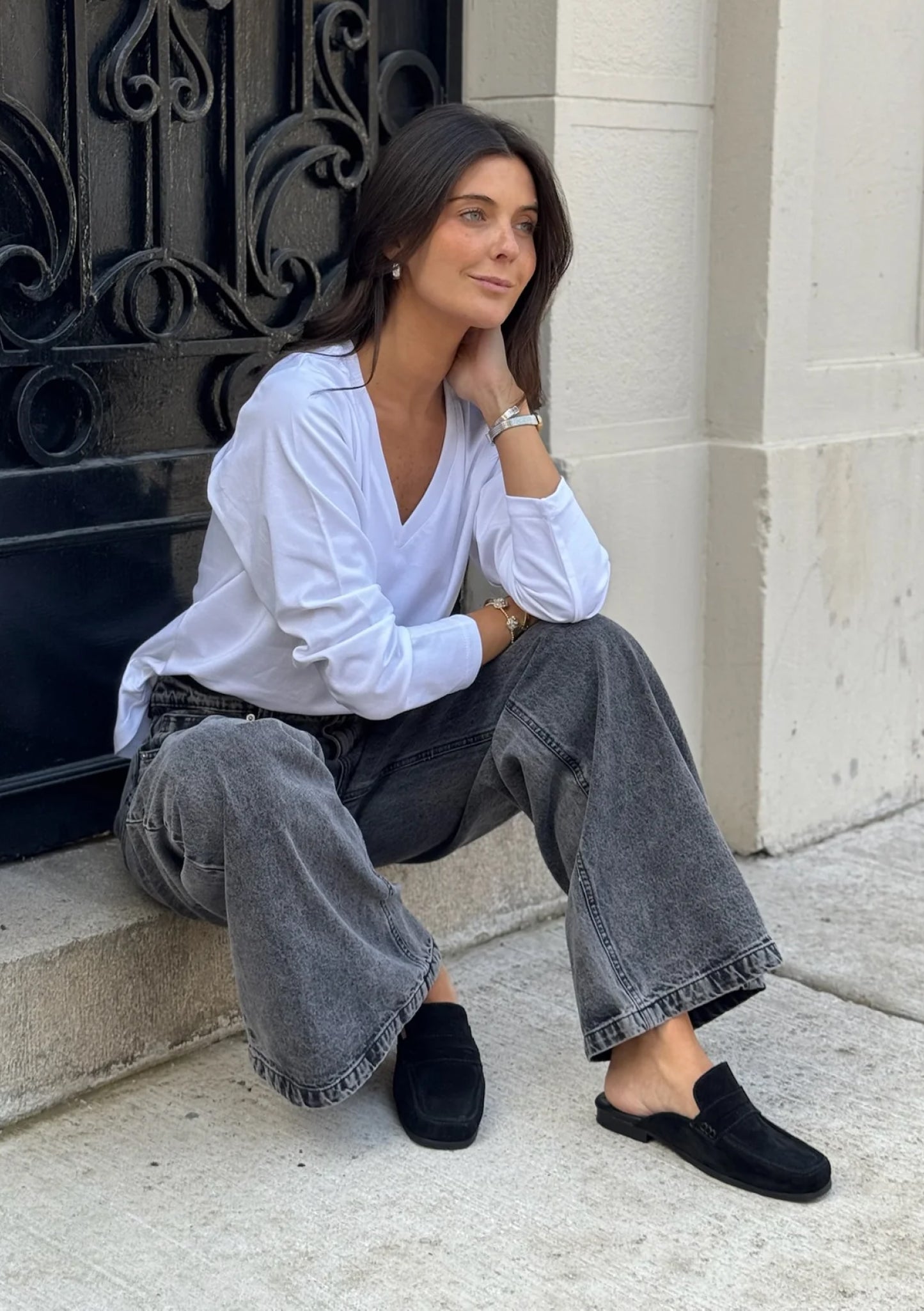 Babucha Capri - Negro