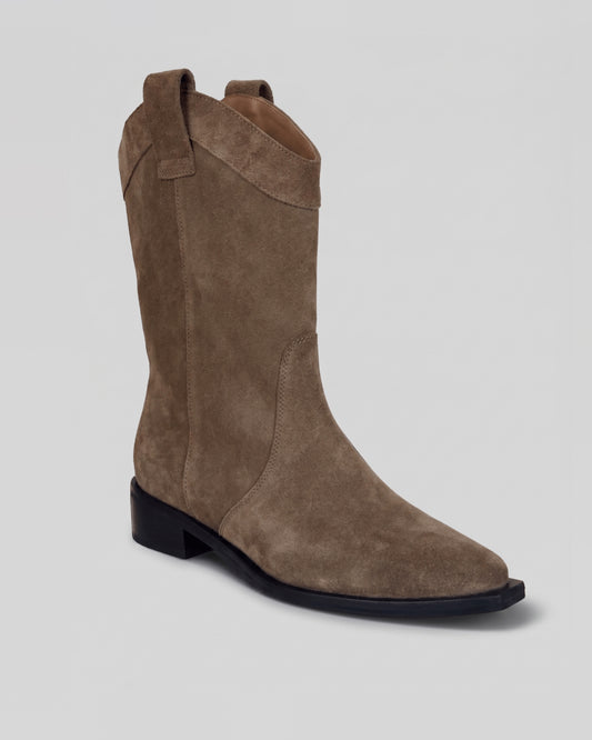 Bota Gardena - Taupe Gamuza