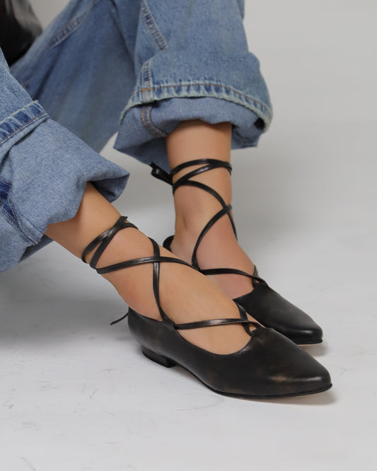 Ballerina Girona - Negro Bronce