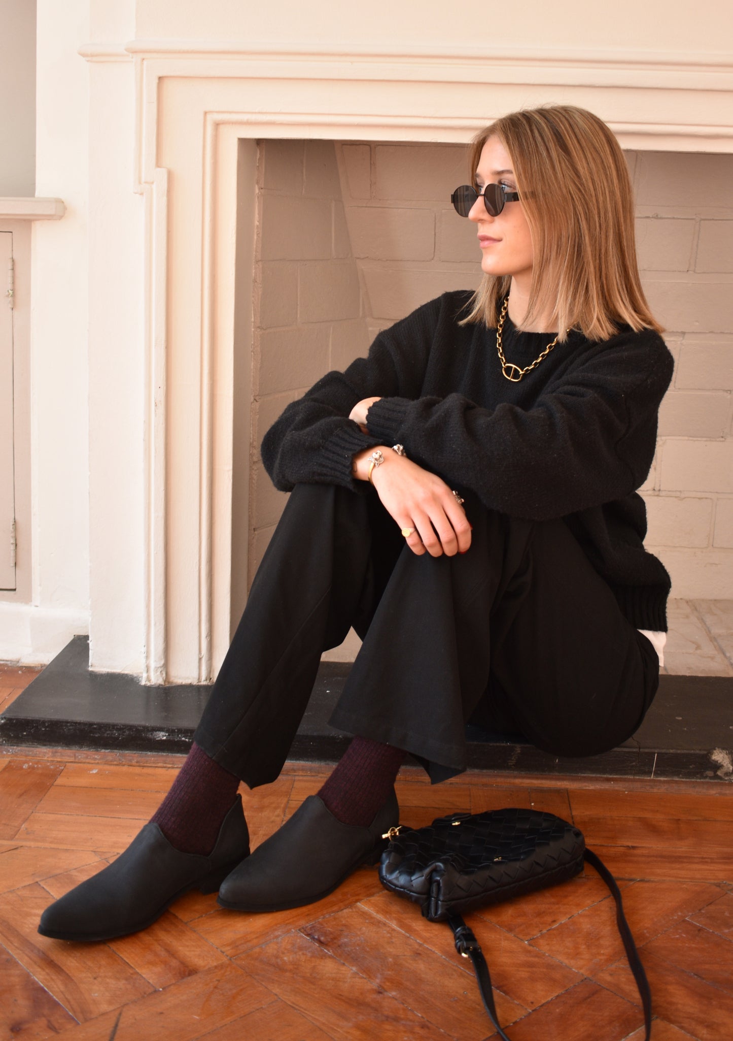 Botín Toscana - Negro Cuero