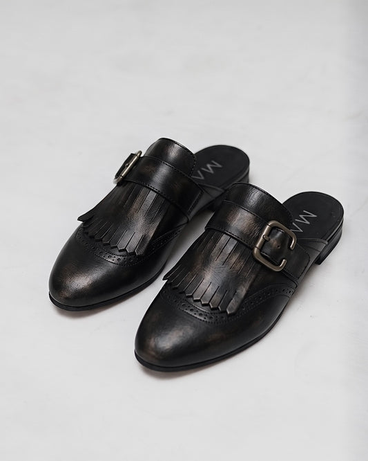 Mocasin Malta - Negro Bronce