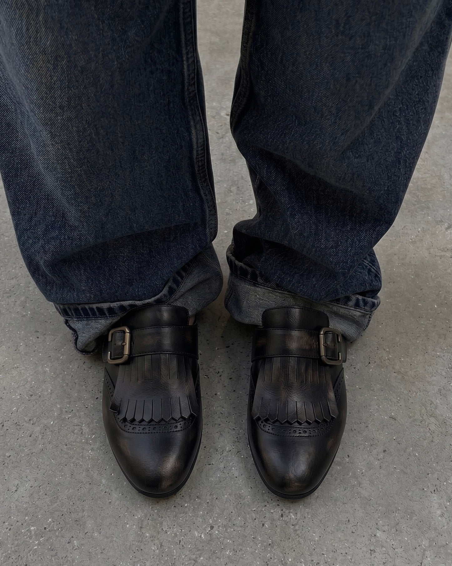 Mocasin Malta - Negro Bronce